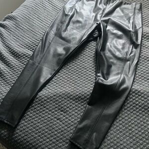NWT Nordstrom Vegan Leather Leggings